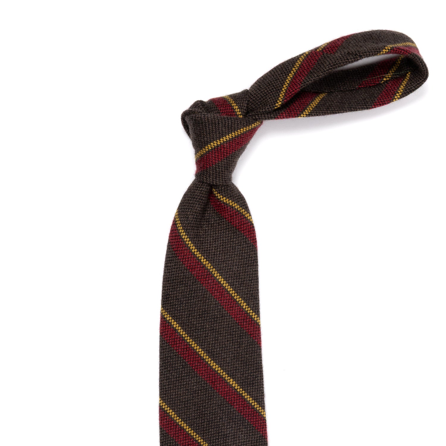 CA Archivio Storico: Tie "Università Moderna" made of pure Cashmere - hand-rolled